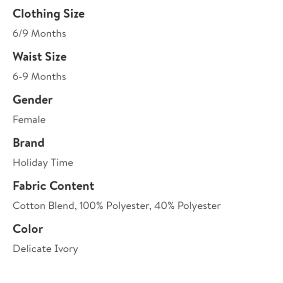 Ivory Gold Snowflake Skirt - Picture 4 of 4